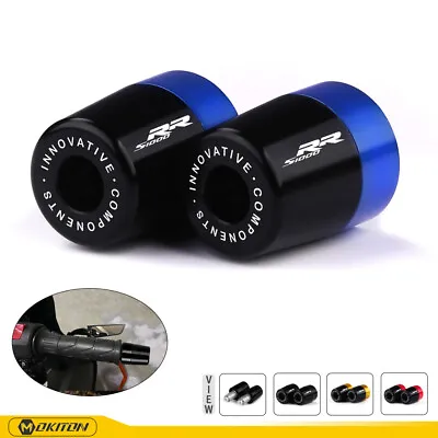 Handle Bar Ends Hand Grips Plugs Caps For BMW S1000RR 2009-2023 2024 S1000 RR • $21.99