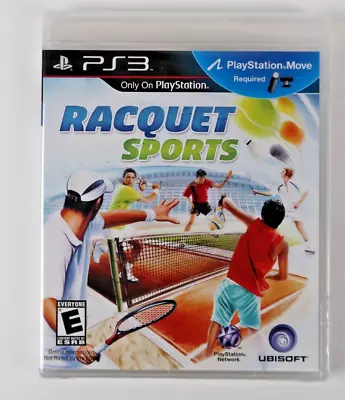 Racquet Sports (Motion) - Sony PlayStation 3 New Sealed Punched Barcode • $10