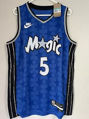 Paolo Banchero Blue Orlando Magic Throwback Jersey Size XL NEW • $45