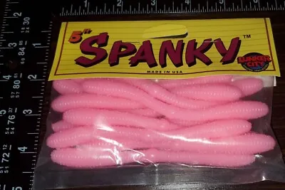 5  10ct Fishing Worm LUNKER CITY Spanky Wacky Worm Soft Plastic 5  10ct - PICK • $8.95