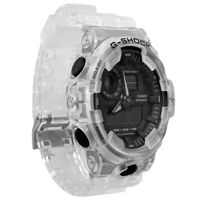 Casio Men's G-Shock Analog/Digital Transparent Resin Watch GA700SKE 5522 • $44.99