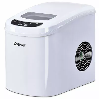 Portable Compact Electric Ice Maker Machine Mini Cube 26lbs/Day White New • $109.95