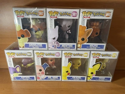 $100 • Buy FUNKO POP! Pokemon Mewtwo! Lot Of 7 Mint Condition