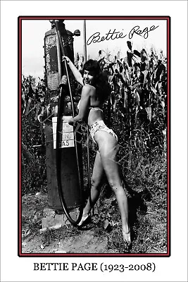 Bettie Page Signed 12x18 Inch Photograph Poster - The Queen Of Pinups • $28.95