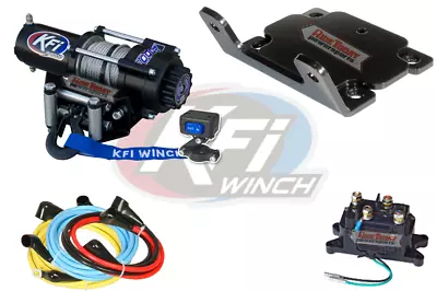 2000 LB KFI Winch & Mount Kit Yamaha Bruin 350 2x4 4x4 2004 2005 2006 • $260.90