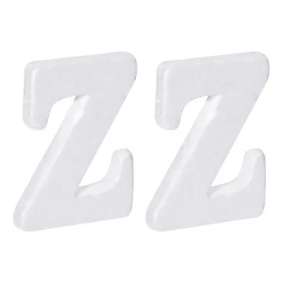 £3.75 • Buy Foam Letters Z Letter EPS White Polystyrene Letter Foam 100mm/4 Inch, Pack Of 2