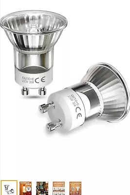 Aurax 35W GU10 Halogen Bulbs MR11 Halogen Mini GU10 38W Lava Lamp Light Bulb... • £6