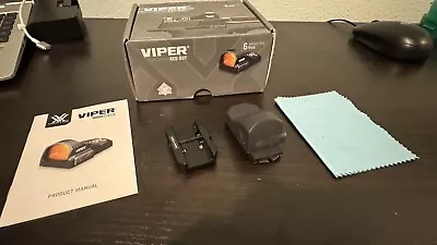 Vortex Optics VRD-6 Viper Red Dot Sight Picatinny US Stock MOA Bright Red • $81