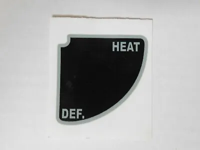 International Harvester Scout 80 800 New Heat Defrost Decal 1965 To 1971 • $5.95