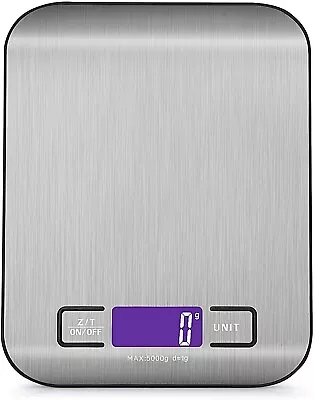 New 5KG1g Electronic Digital Stainless Steel Kitchen Postal Scale Scales • $15.99