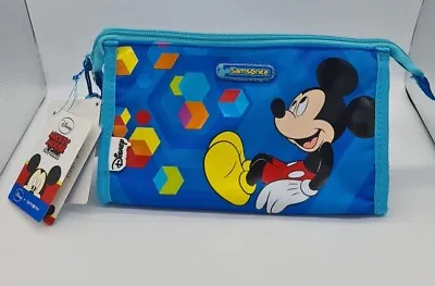 Samsonite Disney Mickey Mouse Toiletry Bag Travel Wash Kit Case Make Up Bag NEW • £10