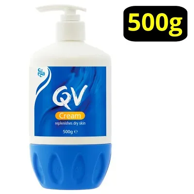 QV Moisturising Cream 500g Pump Replenishes Dry Sensitive Skin Moisturiser Ego • $29.93