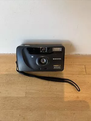 Miranda MDS 1 35mm Film Point And Shoot Camera Black Tested • £12