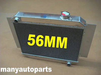 3 Row 56mm Aluminum Radiator Holden HD HR HK HT HG 1965-1971 V8 6cyl MT • $165