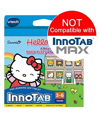 Vtech InnoTAB 2 3 3S Game - Hello Kitty 4-6y - Not Compatible With InnoTab Max • £4.99