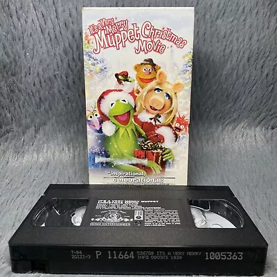 It's A Very Merry Muppet Christmas Movie VHS Tape 2003 Jim Henson Holiday Movie • $12.99