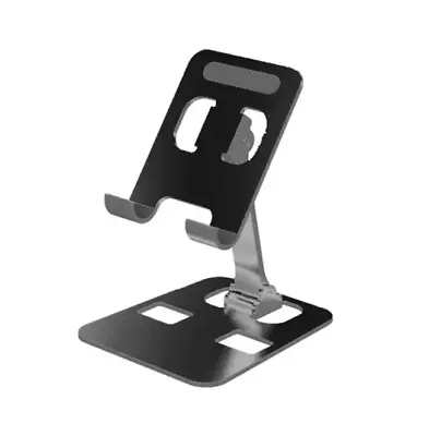For IPhone | IPad - Black Universal Folding Portable Phone Tablet Holder Stand • £4.95