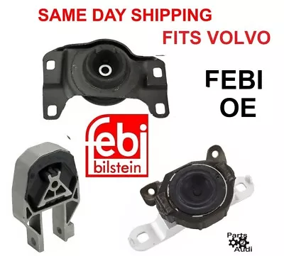 Left Right Lower Engine Motor Mount Set 3pc Kit For Volvo C30 C70  S40  V50 • $165.65