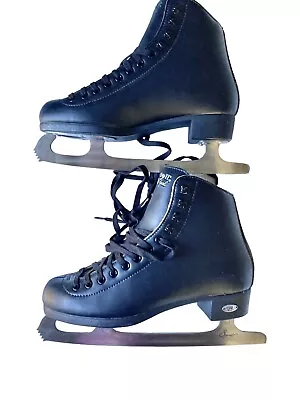 Men's Riedell  110 Opal Ice Skates Size 7 (Black) • $49.99