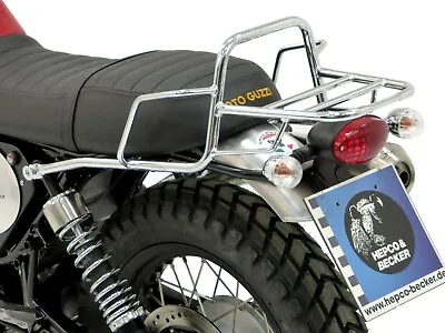 Moto Guzzi V7 II Scrambler/Stornello Tube Top Box Rack - Chrome BY H&B (2015-16) • $332.38