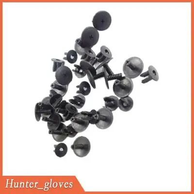 Set Of 25 Plastic Rivet Fastener Clip Rain Tray Trim Fit VW Mk3 Golf Jetta • $6.74