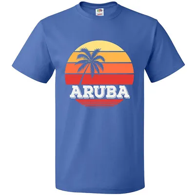 Inktastic Aruba Vacation T-Shirt Island Travel Clothing Mens Adult Apparel Tees • $14.99