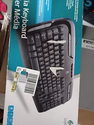 Logitech Media Keyboard PS/2 Wired 967560-0403. ***NEW 2005*** • $28.24