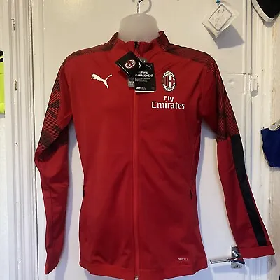 Ac Milan Puma Training Jacket Youths 14-15 Years …………… Bnwt • £24.99