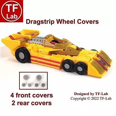 Wheel Covers Upgrade Kit G1 Design For Legacy Deluxe Dragstrip Transformers • $5.93