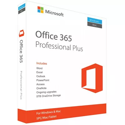 Microsoft Office 365 Personal (PC Mac)  - Microsoft Key • $35.99