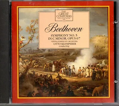 £2 • Buy THE GREAT COMPOSERS: BEETHOVEN SYMPHONY No.5  IN C MINOR, OTTO KLEMPERER