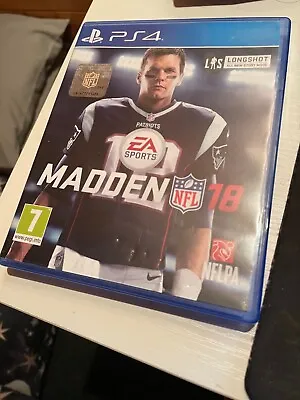 Madden NFL 18 Sony Playstation 4 / PS4 Game • £2.70