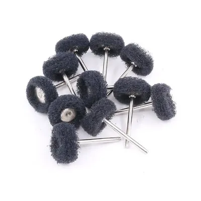 12pc Abrasive Polishing Buffing Wheels Grinding Rotary Tool 1/8  Shank 600 Grit  • $12.99