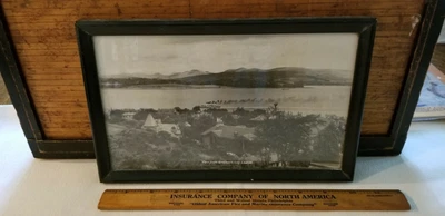 £32.31 • Buy VINTAGE  GREENOCK  GOLF COURSE FRAMED PHOTO Berkshires In Lee, Massachusetts