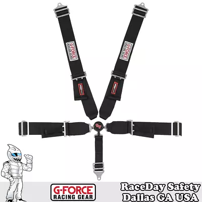 G-Force Racing Gear 7000 Camlock 5-Point Harness Black SFI 16.1 June 2026 • $179