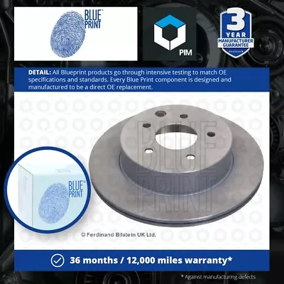 2x Brake Discs Pair Vented Fits NISSAN QASHQAI J10 1.6D Rear 11 To 13 R9M 292mm • £50.57