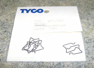  6  Pieces Tyco Harley Motorcycle Wire Clips • $12.50