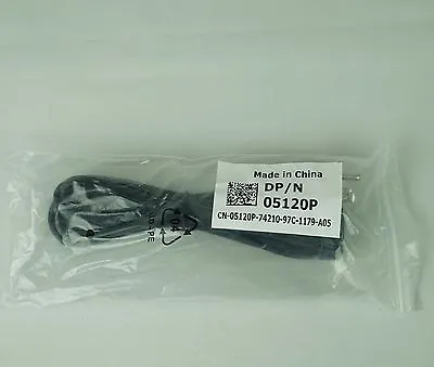 New Genuine Dell Power Cord 6ft 6 Feet 110v 18awg PC Computer Monitor 05120 • $9.95