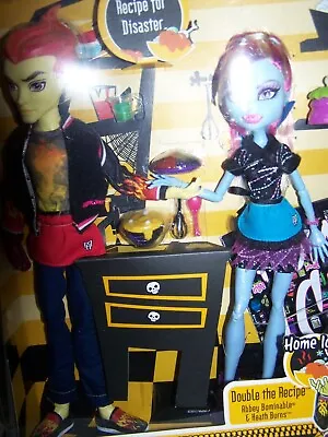 Monster High Heath Burns Abbey Bominable Home Ick BBC82 MH 2013 Mattel NIB • $150