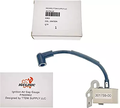 IGCLINIC Ignition Coil For McCulloch Mac 4600 Series MS1846AV ChainsawOEM 301759 • $41.99