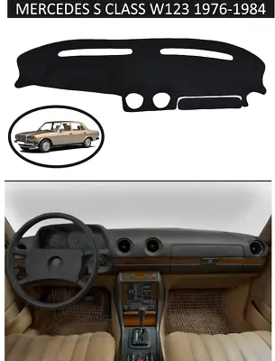 Custom Molded Carpet Dashboard Protector Cover For MERCEDES W123 (1976-1984) • $85.90