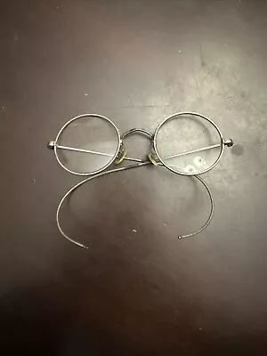 Vintage Wire Rimmed Round Glasses • $19.99