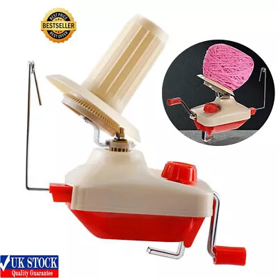 £11.99 • Buy Swift Yarn Fiber String Ball Wool Winder Holder Hand Operated Winding Machine