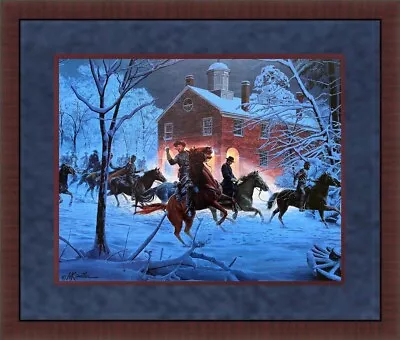 Mort Kunstler Civil War Print The Fairfax Raid Custom Framed • $75