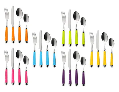 Brasserie Cutlery Set 16Pc In Different Colours Kitchen Accessories Brand New • £31.50