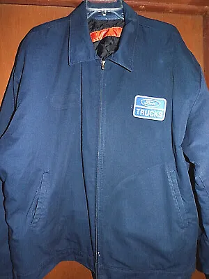 Ford  Trucks Mechanic-shop Work Insulated Jacket Used/recycled Size: Xl-reg. • $26.95