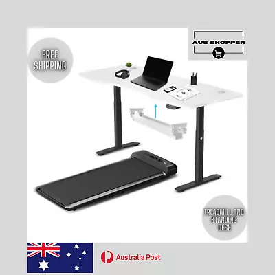 $2500 • Buy Walk & Work: Lifespan Fitness Gym Walking Pad Machine Treadmill And Desk 180cm