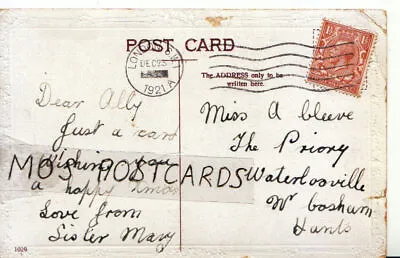 Genealogy Postcard - Cleeve - The Priory Waterlooville Cosham Hants Ref 5927A • £3.99