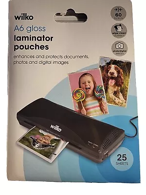 A6 Laminated Pouches Enhances & Protects Documents Photos & Digital Images • £5.95