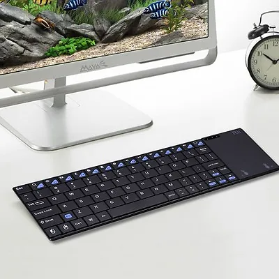 Rii K12+ Mousekey Wireless Mini Keyboard With Large Touchpad For Raspberry PI PC • $24.99